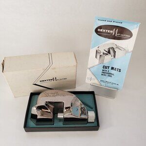 Dexter Mat Cutter Tool in Original Box with Instructions for Framing - Vintage